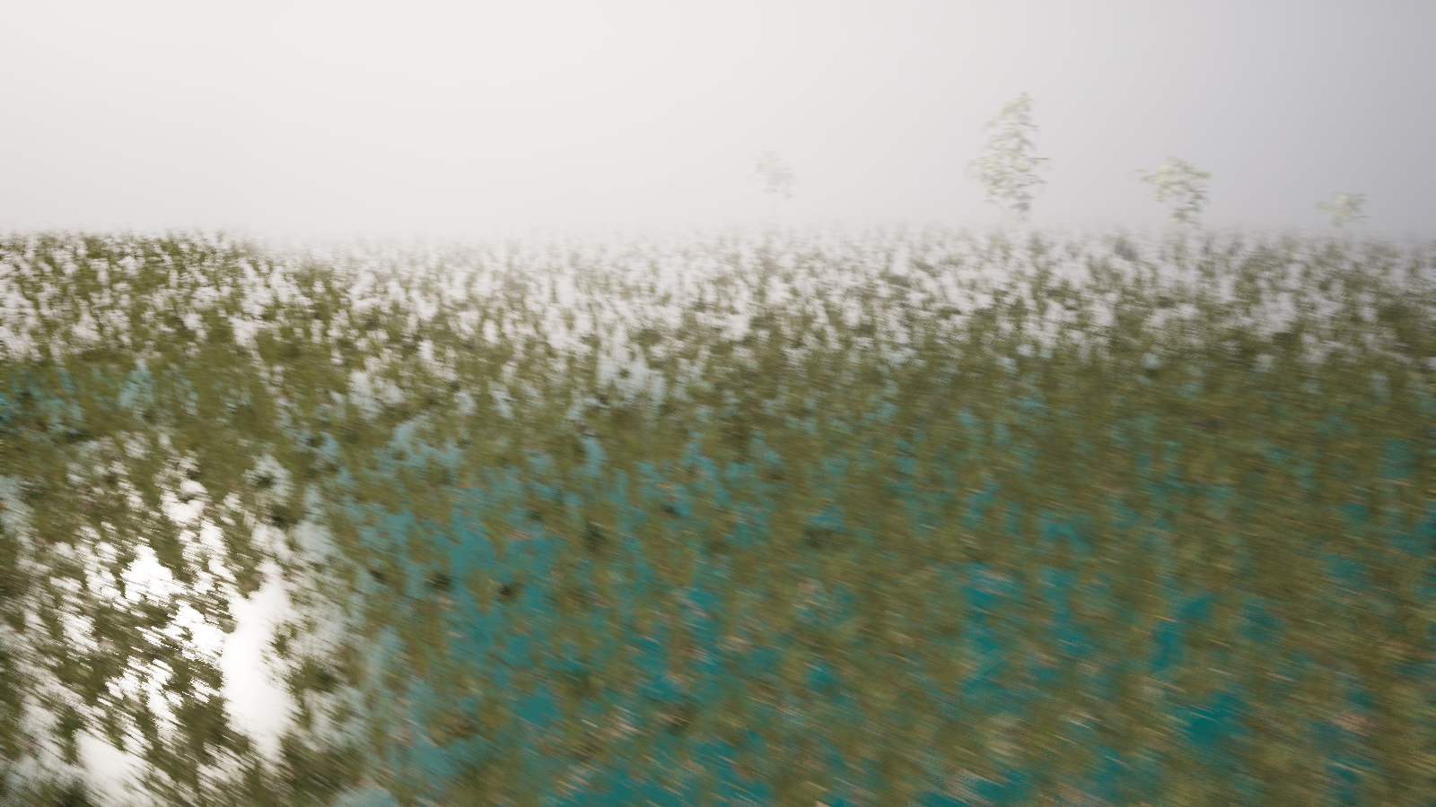 Recorded Frontier world preview showing a prehistoric landscape